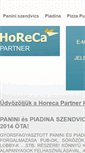 Mobile Screenshot of horecapartner.hu